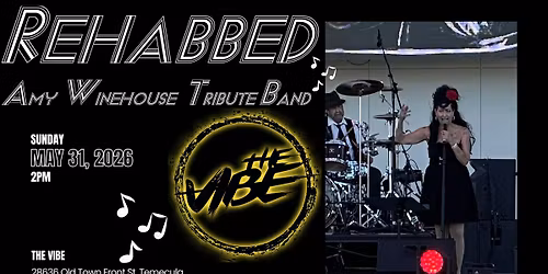 Rehabbed @ The Vibe - Amy Winehouse tribute band
