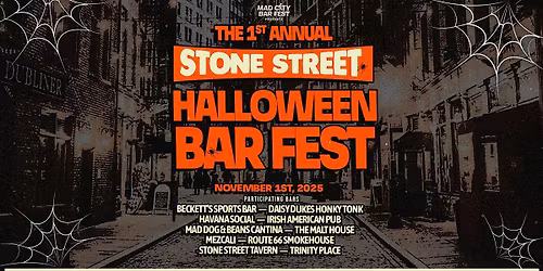 Stone Street Halloween Bar Fest