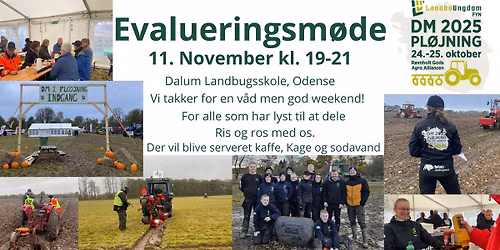 Evalueringsm\u00f8de - DM i pl\u00f8jning 2025
