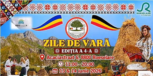 \ud83c\udf89 Festival \u201eZile de Var\u0103\u201d edi\u021bia a 4-a\/ "Zomerdagen" \u2013 4de editie\ud83c\udf89