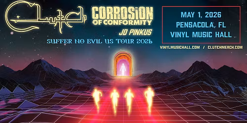 CLUTCH: Suffer No Evil US Tour at Vinyl Music Hall