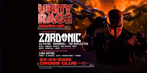 Unity Rage Warm-up w\/ Zardonic\/\/ Cross Club