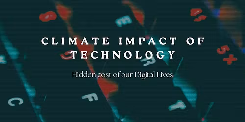 Digital Sustainability workshop: The hidden cost of our digital lives.