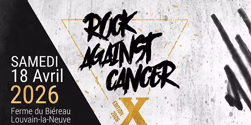 10 \u00e8me anniversaire du Rock Against Cancer