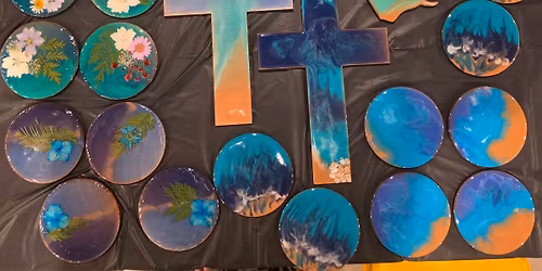Sip, Stir, and Pour - Intro to Resin Pour Experience