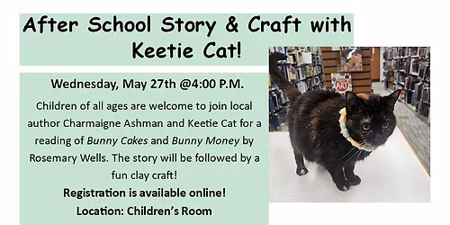 After School Story and Craft with Keetie Cat!
