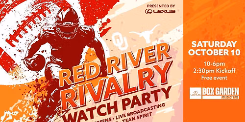 TX vs OU Watch Party | Red River Rivalry