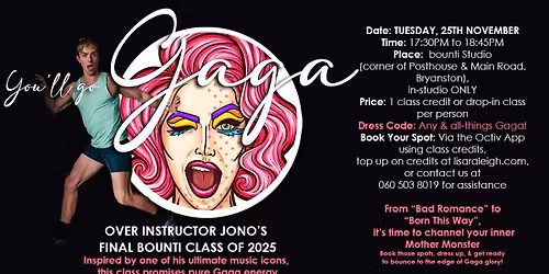 JONO'S GAGA CLASS