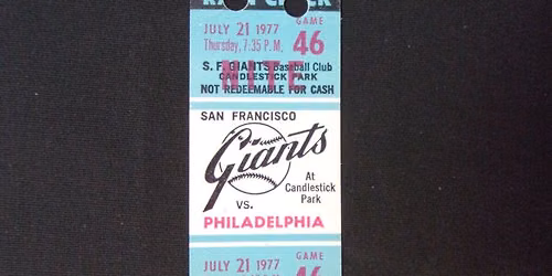 San Francisco Giants at Philadelphia Phillies at Citizens Bank Park