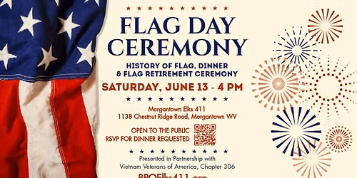FLAG DAY CELEBRATION @ Morgantown Elks