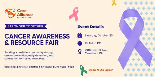Stronger Together: Cancer Awareness  & Resource Fair