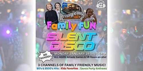 Family Fun Silent Disco @ Buffalo RiverWorks (No School!) - 1\/19\/26