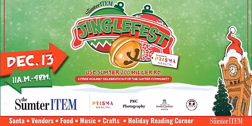JingleFest, presented by Prisma Health Tuomey