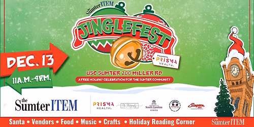 JingleFest, presented by Prisma Health Tuomey