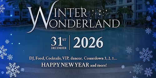 NYE PARTY 2026 MELIA ORLANDO - WINTER WONDERLAND