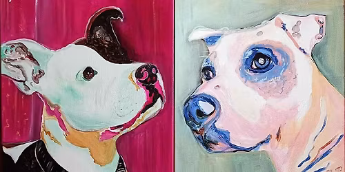 Pop Art Pet Portrait - Biloxi