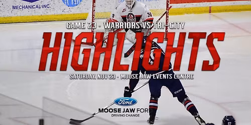 Moose Jaw Warriors at Tri-City Americans