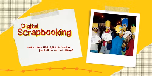 Digital Scrapbooking Winter 2025, all ages, FREE for members!