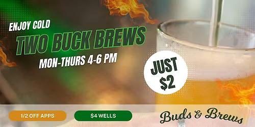 Happy Hour at Buds & Brews