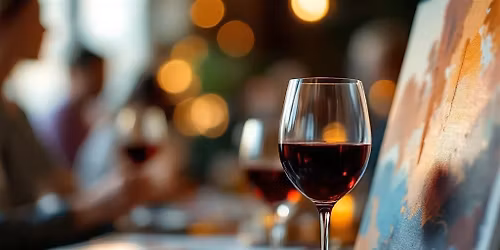 December Sip N Paint at On Cloud Wine