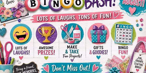 Crafting and Card Making Bingo Bash