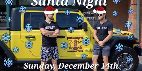 \ud83c\udf85 Santa Night \ud83c\udf85 at Shawnee's Bates City BBQ