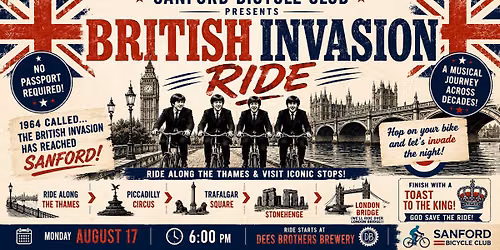 \ud83c\uddec\ud83c\udde7\ud83d\udeb4 British Invasion Ride \ud83d\udeb4\ud83c\uddec\ud83c\udde7