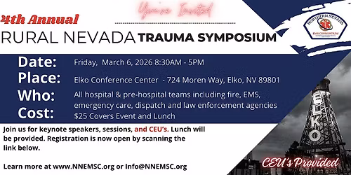 2026 Rural Nevada Trauma Symposium