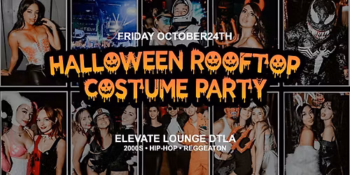 HALLOWEEN ROOFTOP COSTUME PARTY DTLA