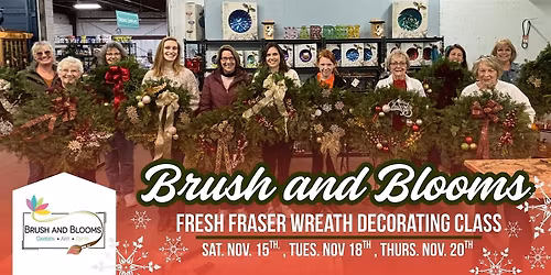 Fresh Fraser Wreath Decorating