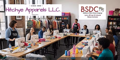 Sewing 101 for Adults & Teens! Tuesdays (BSDC x Hitchye Apparels)