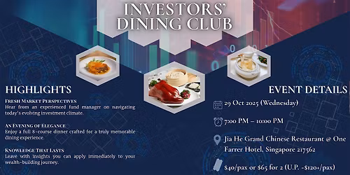 Exclusive Market Outlook & Dining Experience @ One Farrer Hotel