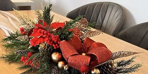 Cr\u00e9ation d'un centre de table de NOEL. 