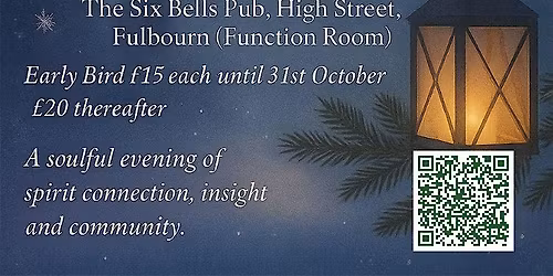 Yuletide Psychic Mediumship Night \u2013 Cambridge