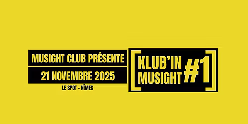 [KLUB'IN MUSIGHT #1]