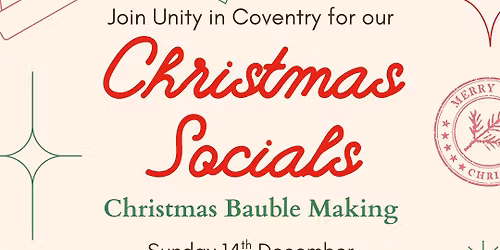 Christmas Socials: Christmas Bauble Making