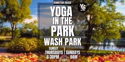 Sunset Yoga at Wash Park - Yoga in the Park Series w/ Yoga Social