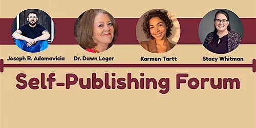 Self-Publishing Forum: An Introduction to Getting Your Manuscript Published
