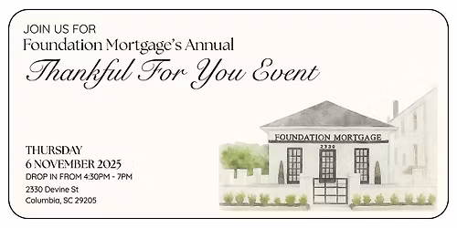 Foundation Mortgage's Thankful For You Event
