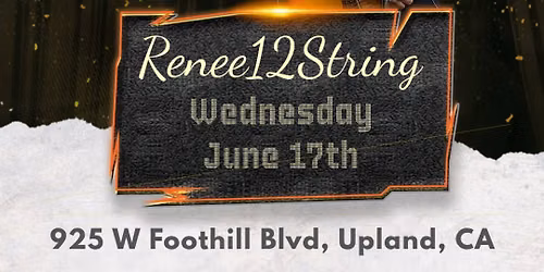 Renee12String Solo Acoustic: Wednesday, June 17th at Hi Brow Lounge