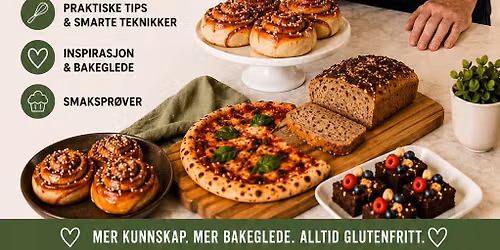 Kurs: Hemmelighetene bak glutenfri bakst