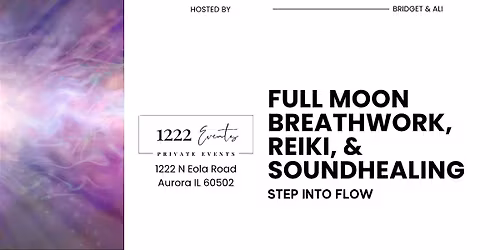 Full Moon Breathwork, Reiki & Soundhealing