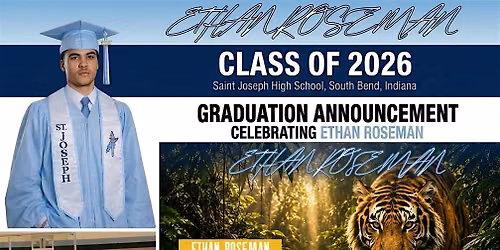 Ethan Roseman Graduation Open House