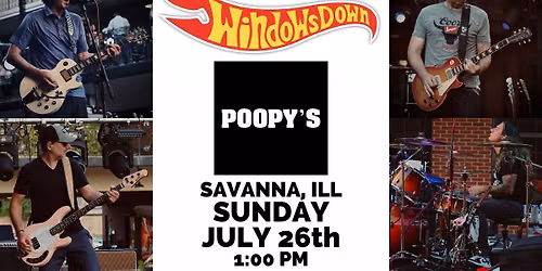 Windows Down at Poopy's Saloon