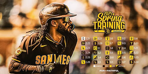 Spring Training: Cincinnati Reds at San Diego Padres