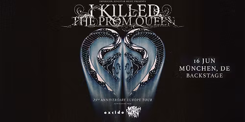 I KILLED THE PROM QUEEN | 25 YEAR ANNIVERSARY | BACKSTAGE M\u00dcNCHEN 2026