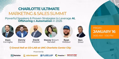 CLT Ultimate Marketing & Sales Summit