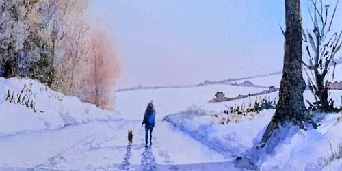 Walking in a Winter Wonderland - Watercolour Christmas Cards