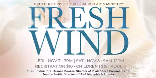 Fresh Wind Worship and Sacred Arts Conference