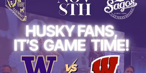 UW Huskies vs Wisconsin Football Viewing Party at Sagos Las Vegas